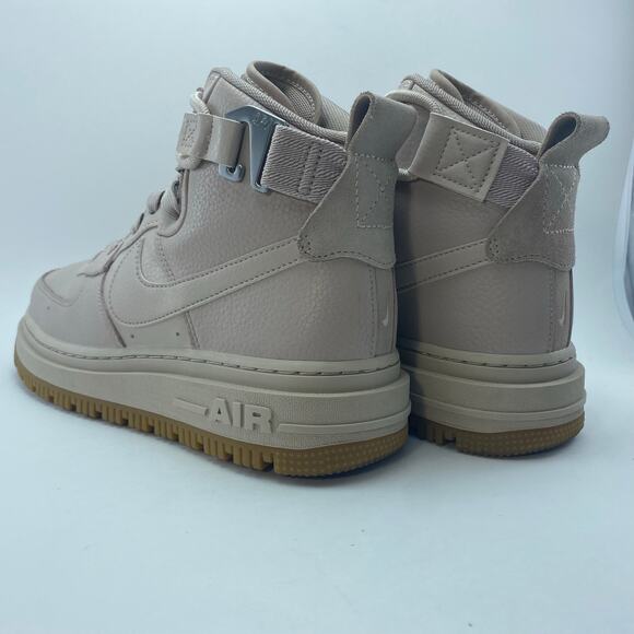 NIKE AIR Force 1 "High Utility 2.0" Fossil Stone Artic Womens Shoes Size 9 - Picture 12 of 12